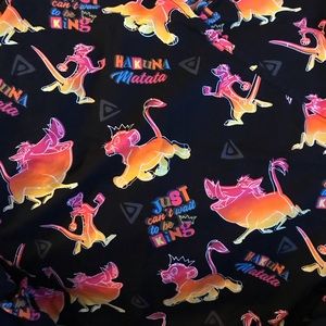 Printed Scrub top